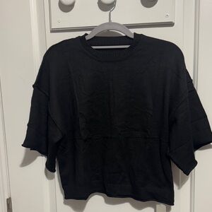 Black Women's Knit Sweater